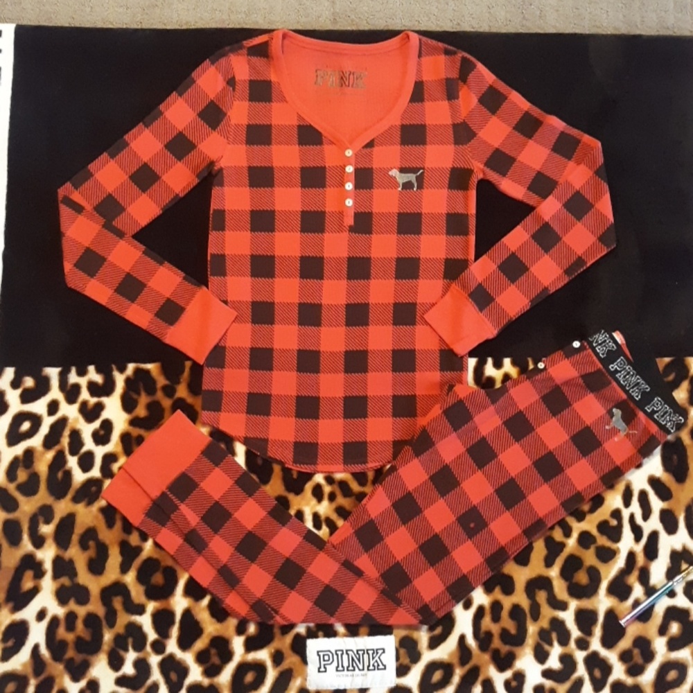 Victorias secret pink sleep set size m/L